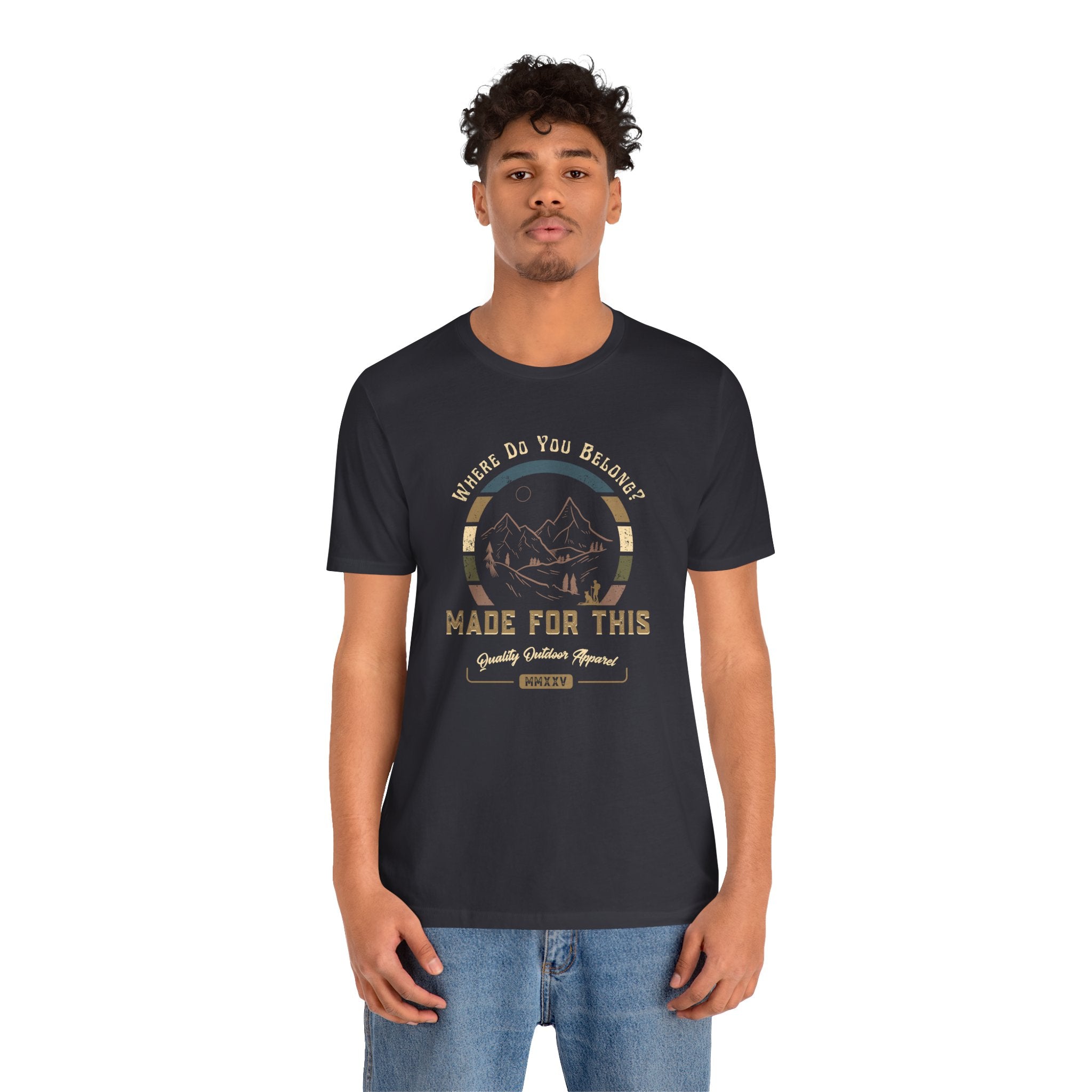 Adventure-Inspired Unisex Tee - Perfect for Nature Lovers, Gift for Hikers, Casual Wear, Outdoor Events, Travel Apparel