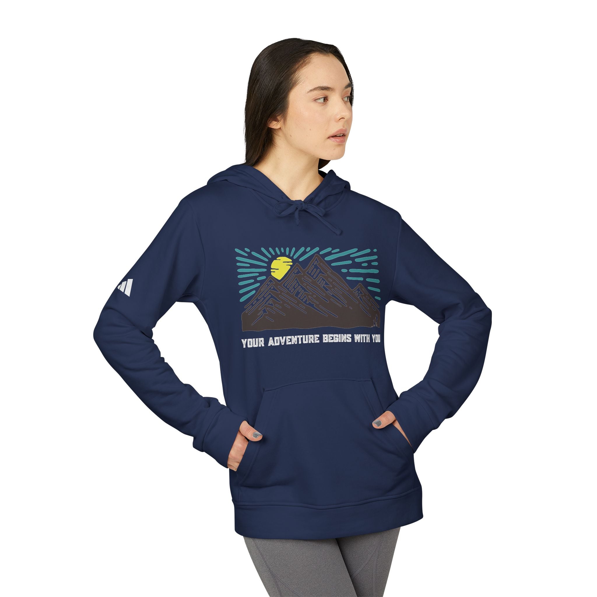 Your Adventure Begins With You Fleece Hoodie, Cozy Hoodie for Adventurers, Unisex Outdoor Sweatshirt, Casual Comfort Layer, Perfect Gift for [...]