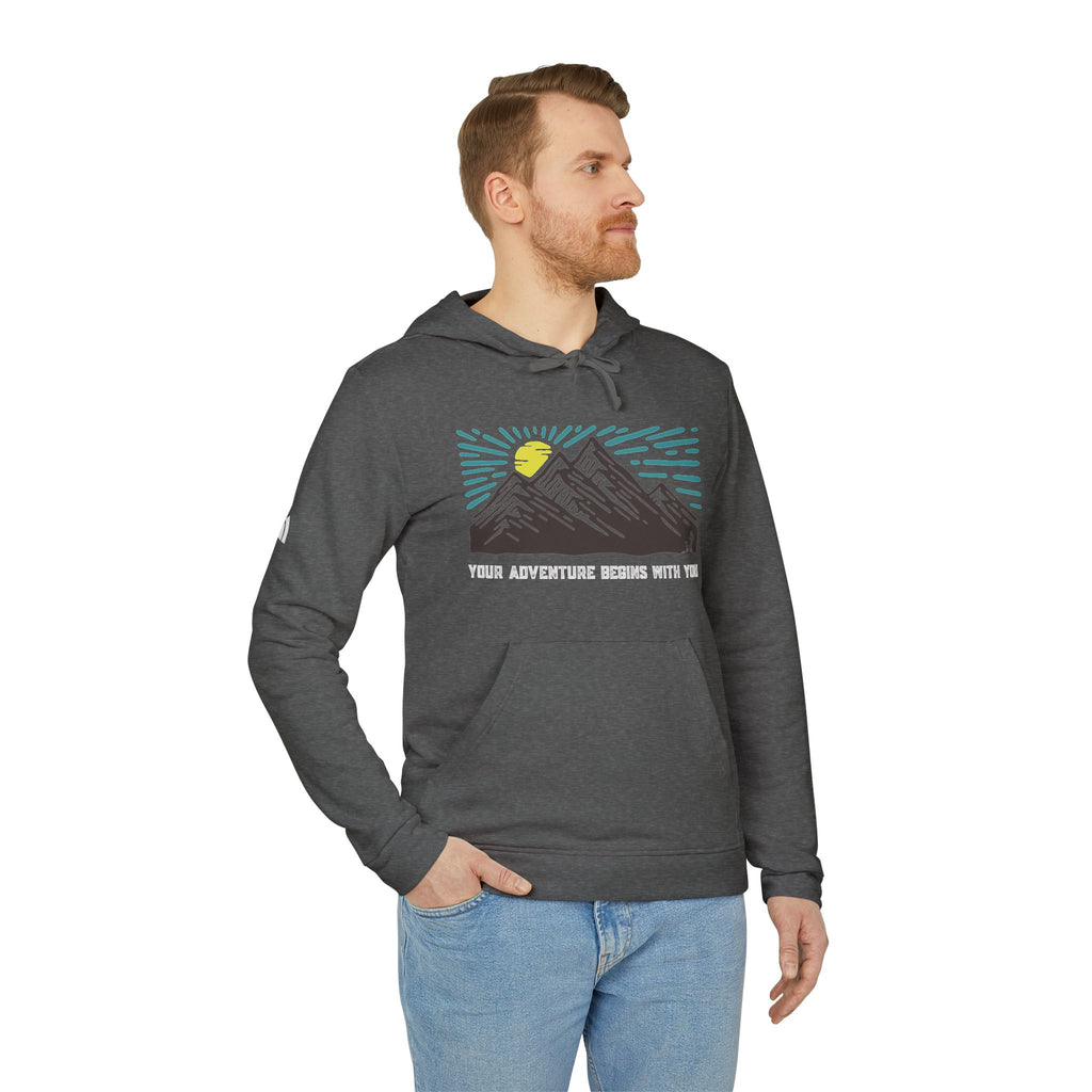 Your Adventure Begins With You Fleece Hoodie, Cozy Hoodie for Adventurers, Unisex Outdoor Sweatshirt, Casual Comfort Layer, Perfect Gift for [...]