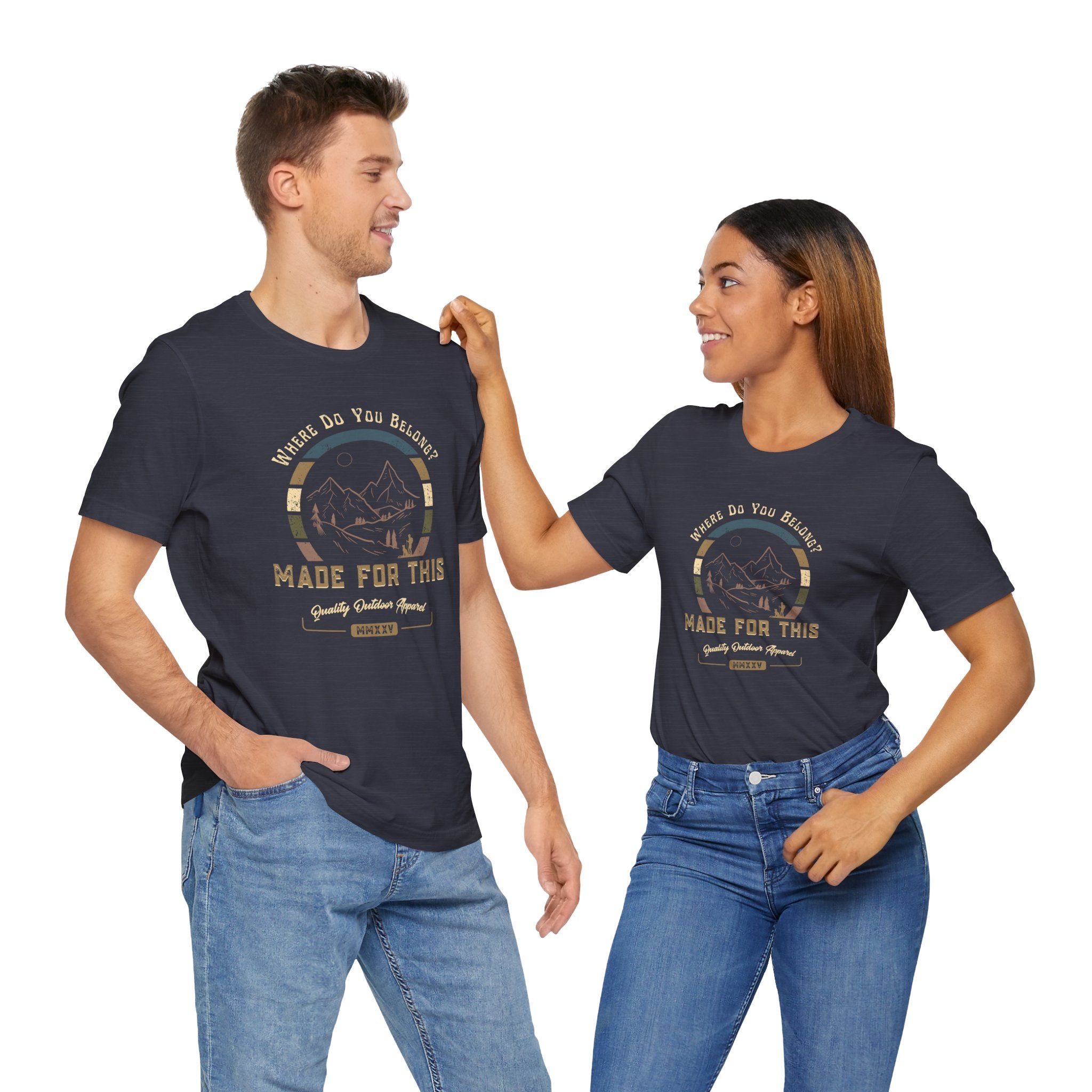 Adventure-Inspired Unisex Tee - Perfect for Nature Lovers, Gift for Hikers, Casual Wear, Outdoor Events, Travel Apparel