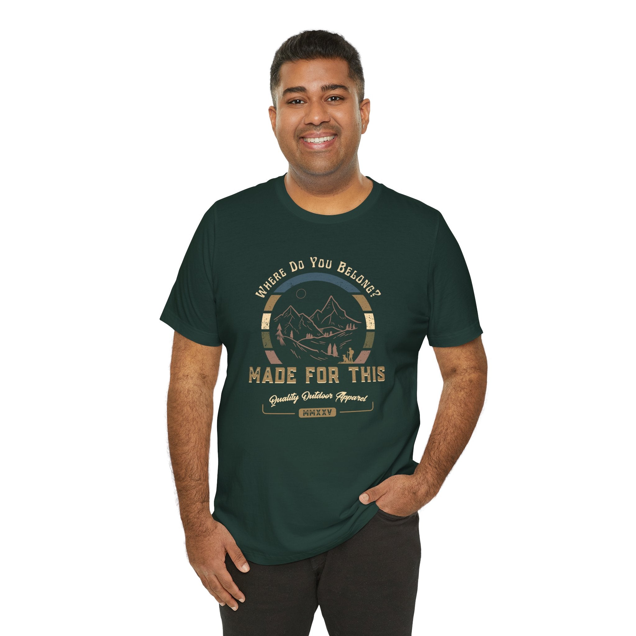 Adventure-Inspired Unisex Tee - Perfect for Nature Lovers, Gift for Hikers, Casual Wear, Outdoor Events, Travel Apparel