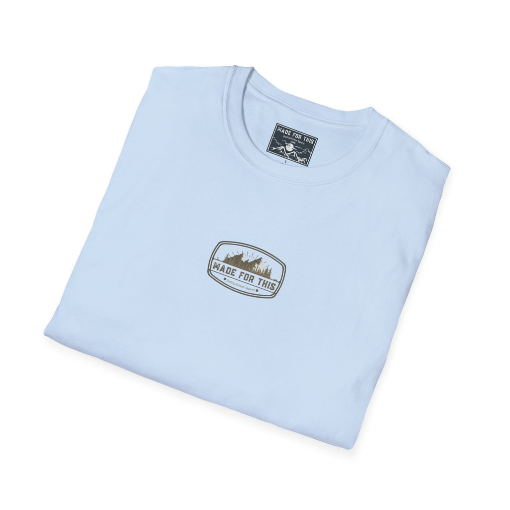 Adventure-Inspired Unisex Softstyle T-Shirt, Hiking Shirt, Motivational Quote Tee, Outdoor Enthusiast Gift, Travel Apparel, Unisex [...]