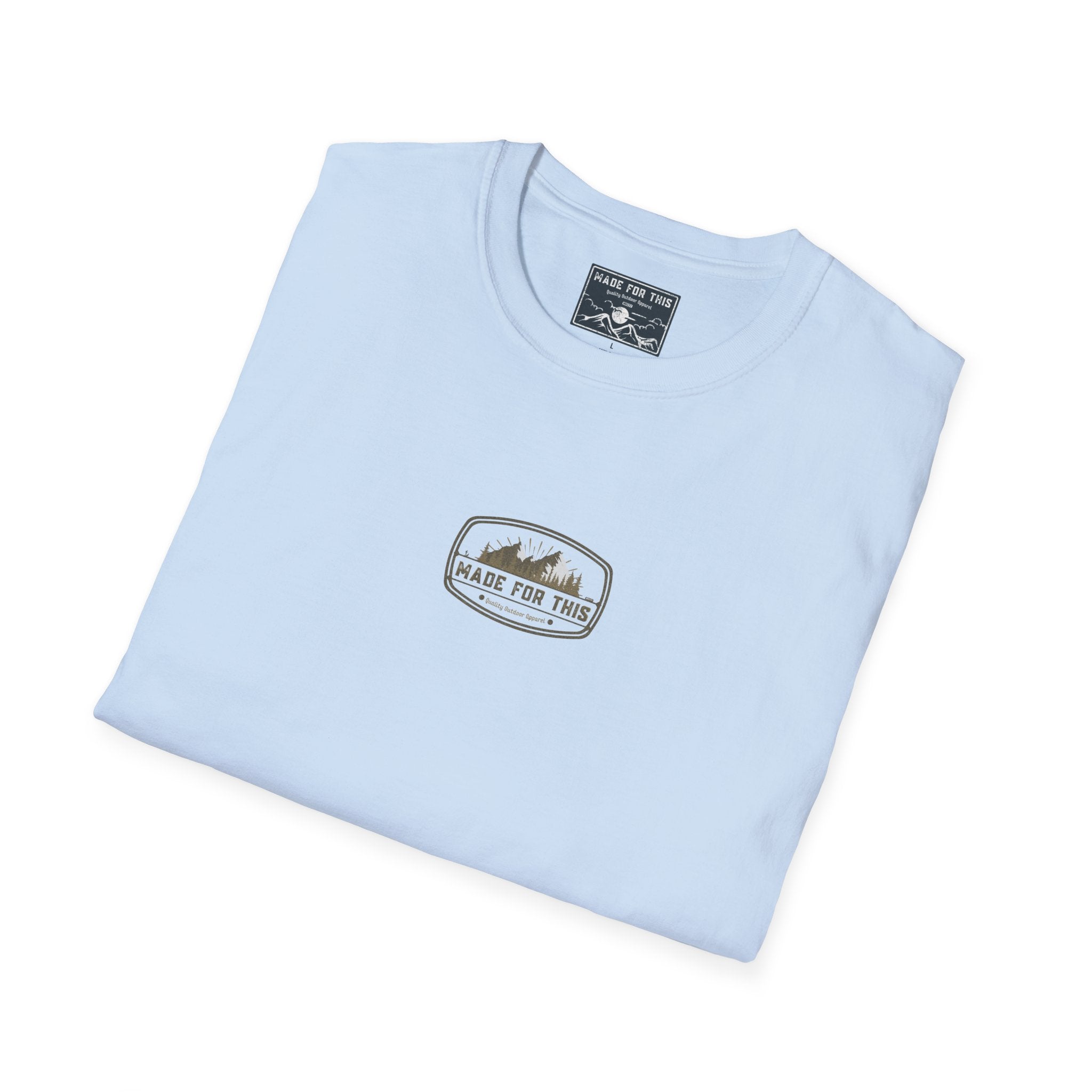 Adventure-Inspired Unisex Softstyle T-Shirt, Hiking Shirt, Motivational Quote Tee, Outdoor Enthusiast Gift, Travel Apparel, Unisex [...]