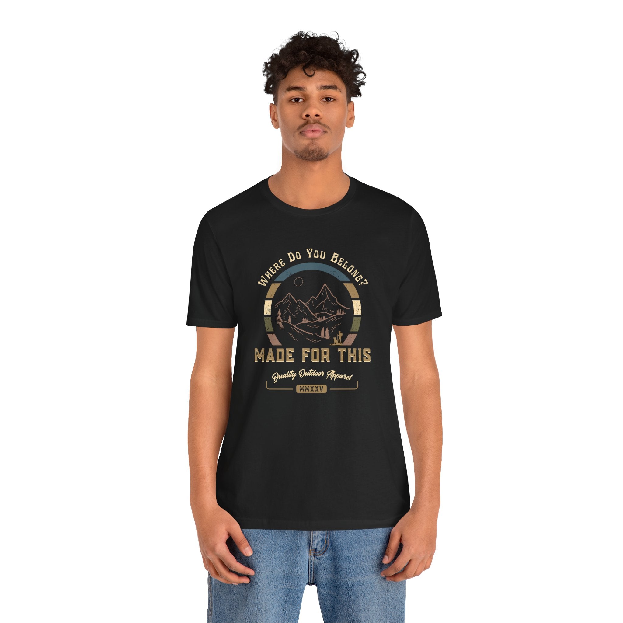 Adventure-Inspired Unisex Tee - Perfect for Nature Lovers, Gift for Hikers, Casual Wear, Outdoor Events, Travel Apparel