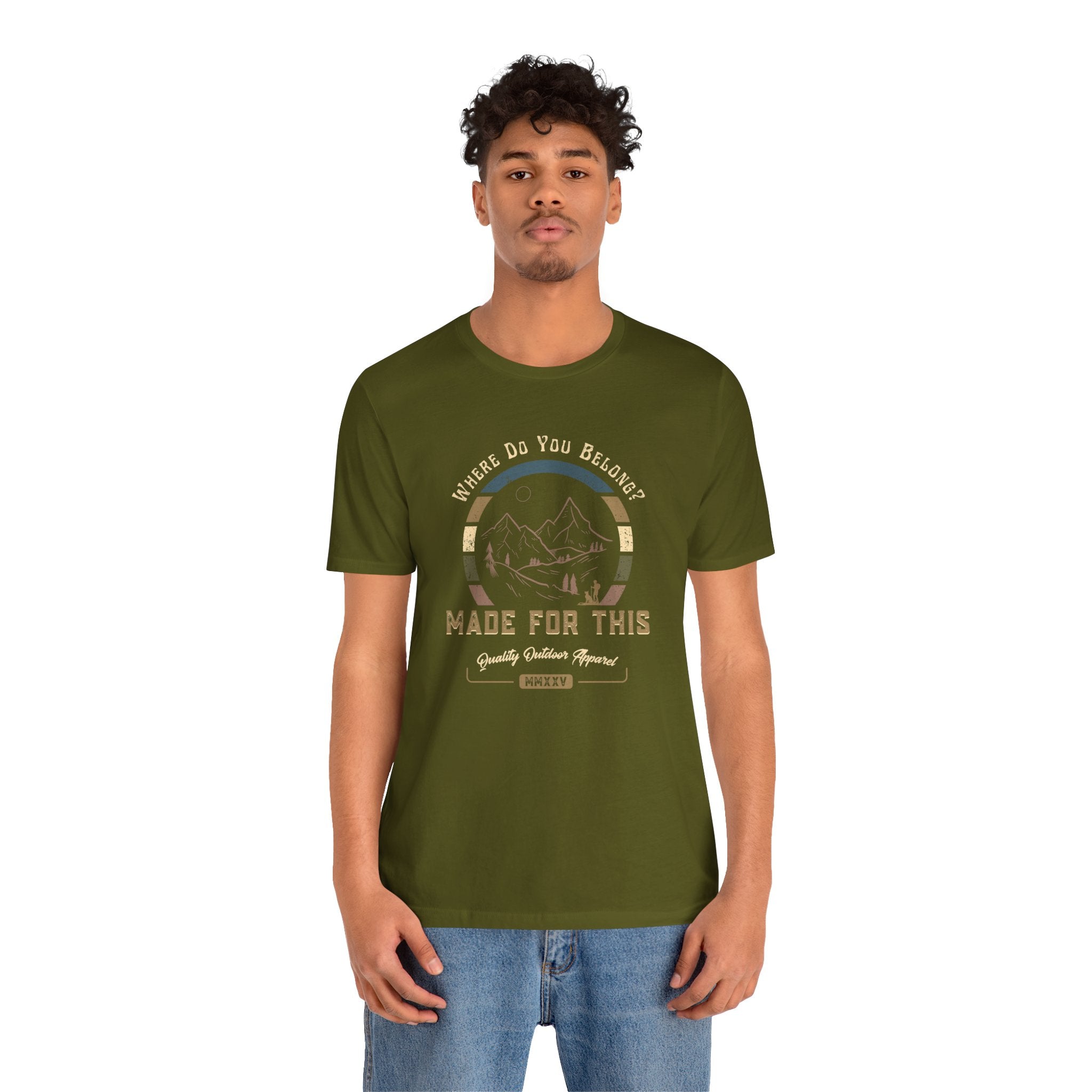 Adventure-Inspired Unisex Tee - Perfect for Nature Lovers, Gift for Hikers, Casual Wear, Outdoor Events, Travel Apparel