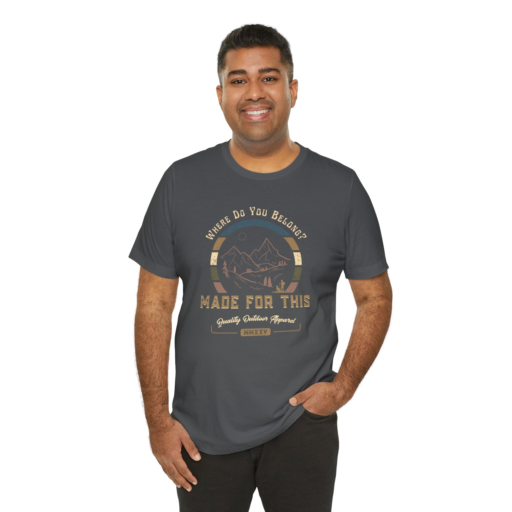 Adventure-Inspired Unisex Tee - Perfect for Nature Lovers, Gift for Hikers, Casual Wear, Outdoor Events, Travel Apparel