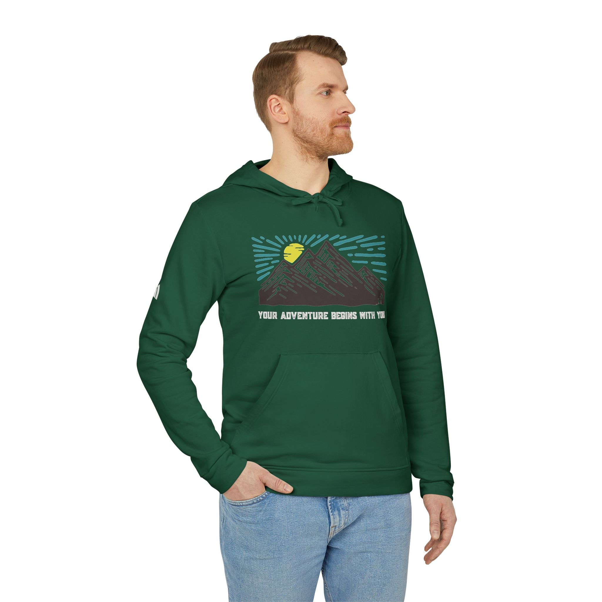 Your Adventure Begins With You Fleece Hoodie, Cozy Hoodie for Adventurers, Unisex Outdoor Sweatshirt, Casual Comfort Layer, Perfect Gift for [...]