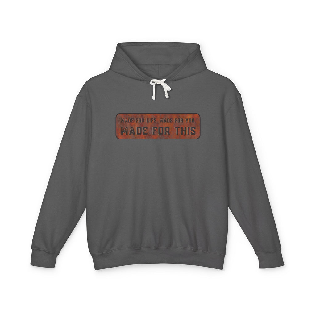 Made for This Unisex Lightweight Hooded Sweatshirt, Perfect for Gifts, Cozy Casual Wear, Everyday Comfort, Fall Fashion