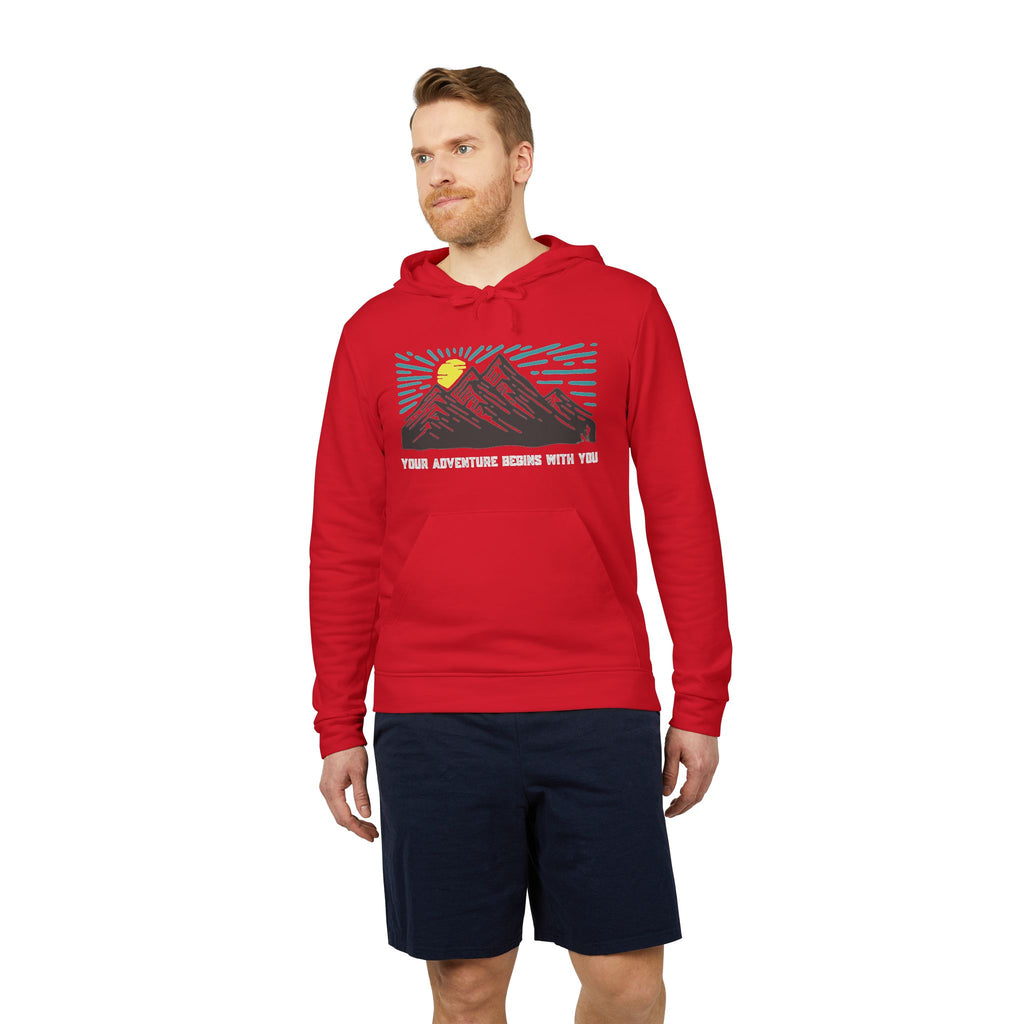 Your Adventure Begins With You Fleece Hoodie, Cozy Hoodie for Adventurers, Unisex Outdoor Sweatshirt, Casual Comfort Layer, Perfect Gift for [...]