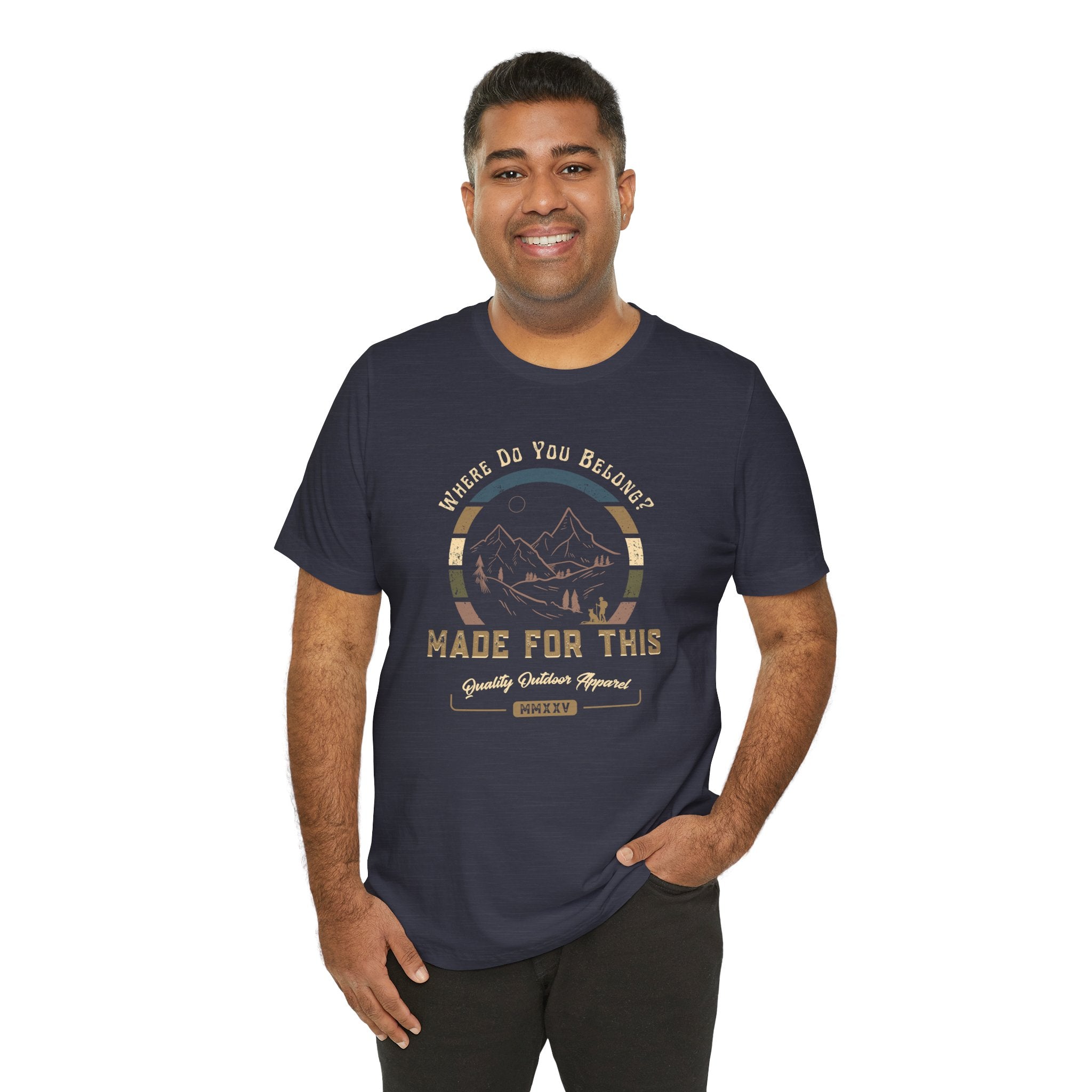 Adventure-Inspired Unisex Tee - Perfect for Nature Lovers, Gift for Hikers, Casual Wear, Outdoor Events, Travel Apparel