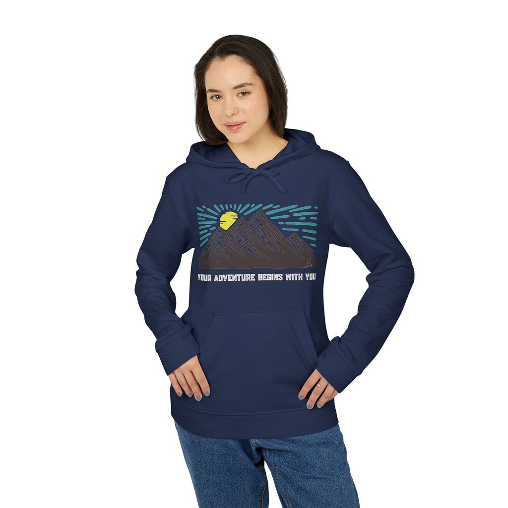 Your Adventure Begins With You Fleece Hoodie, Cozy Hoodie for Adventurers, Unisex Outdoor Sweatshirt, Casual Comfort Layer, Perfect Gift for [...]